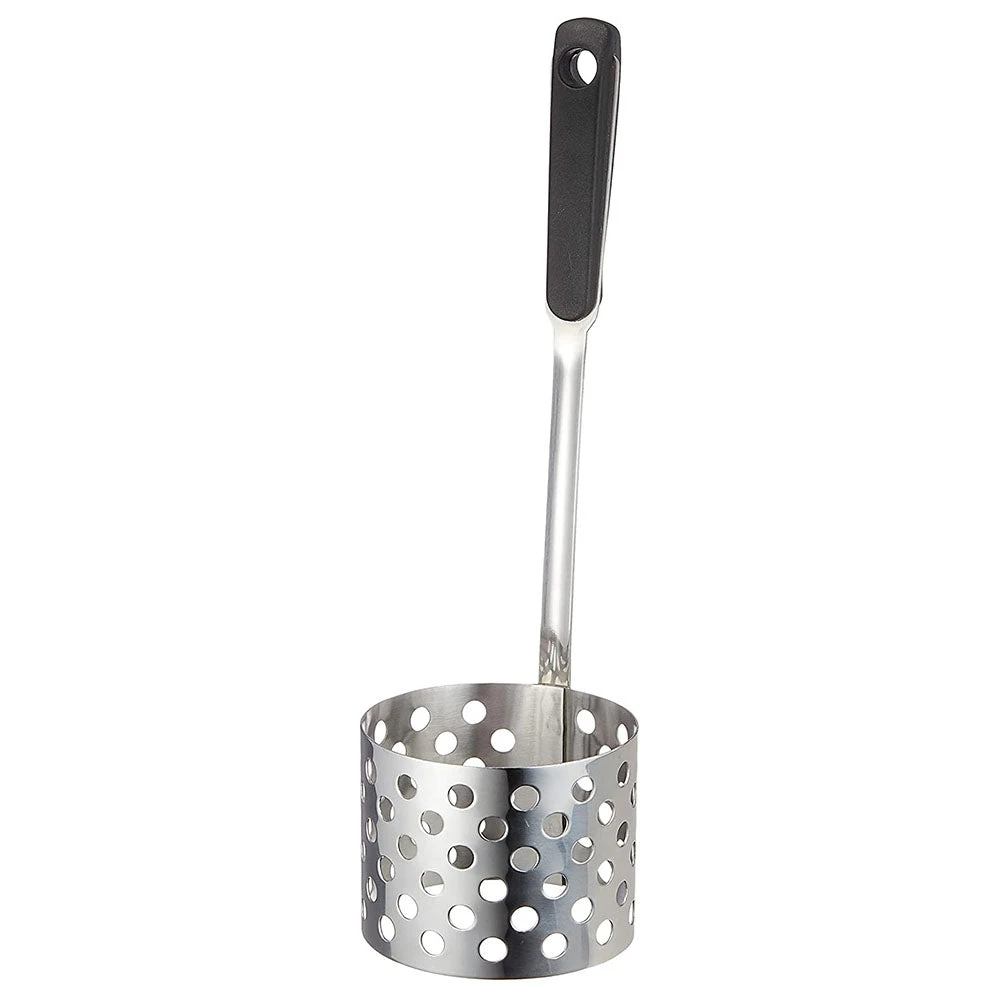 Tamahashi Stainless Steel Kakiage Tempura Dipper Ladle 1 Tamahashi Stainless Steel Kakiage Tempura Dipper Ladle