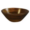 Kijihiki Zelkova Salad Bowl With Round Edge