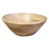 Kijihiki White Ash Salad Bowl With Round Edge
