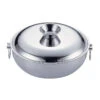 YUKIWA Stainless Steel Shabu Shabu Hot Pot With Divider