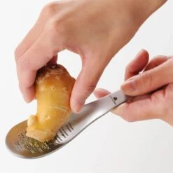 AUX Stainless Steel Grater Spoon 7 AUX Stainless Steel Grater Spoon -Kitchen Supplies AUXStainlessSteelGraterSpoonTM1365 3