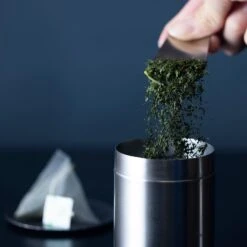 Asahi Stainless Steel Loose Tea Leaf Canister Chazutsu Tea Caddy 200ml -Kitchen Supplies AsahiStainlessSteelLooseTeaLeafCanisterChazutsuTeaCaddy200ml
