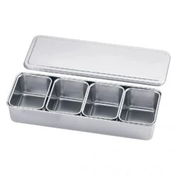 Clover Stainless Steel Yakumi Seasoning Container Small -Kitchen Supplies CloverStainlessSteelYakumiSeasoningContainerSmall133011 3