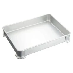 EBM Anodized Aluminium Stackable Tray For Gyoza And Soba Noodles