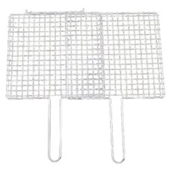 EBM Stainless Steel Barbecue Grill Mesh Sandwiched Type