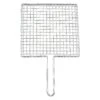 EBM Stainless Steel Chrome Plated Barbecue Grill Mesh Single Handle