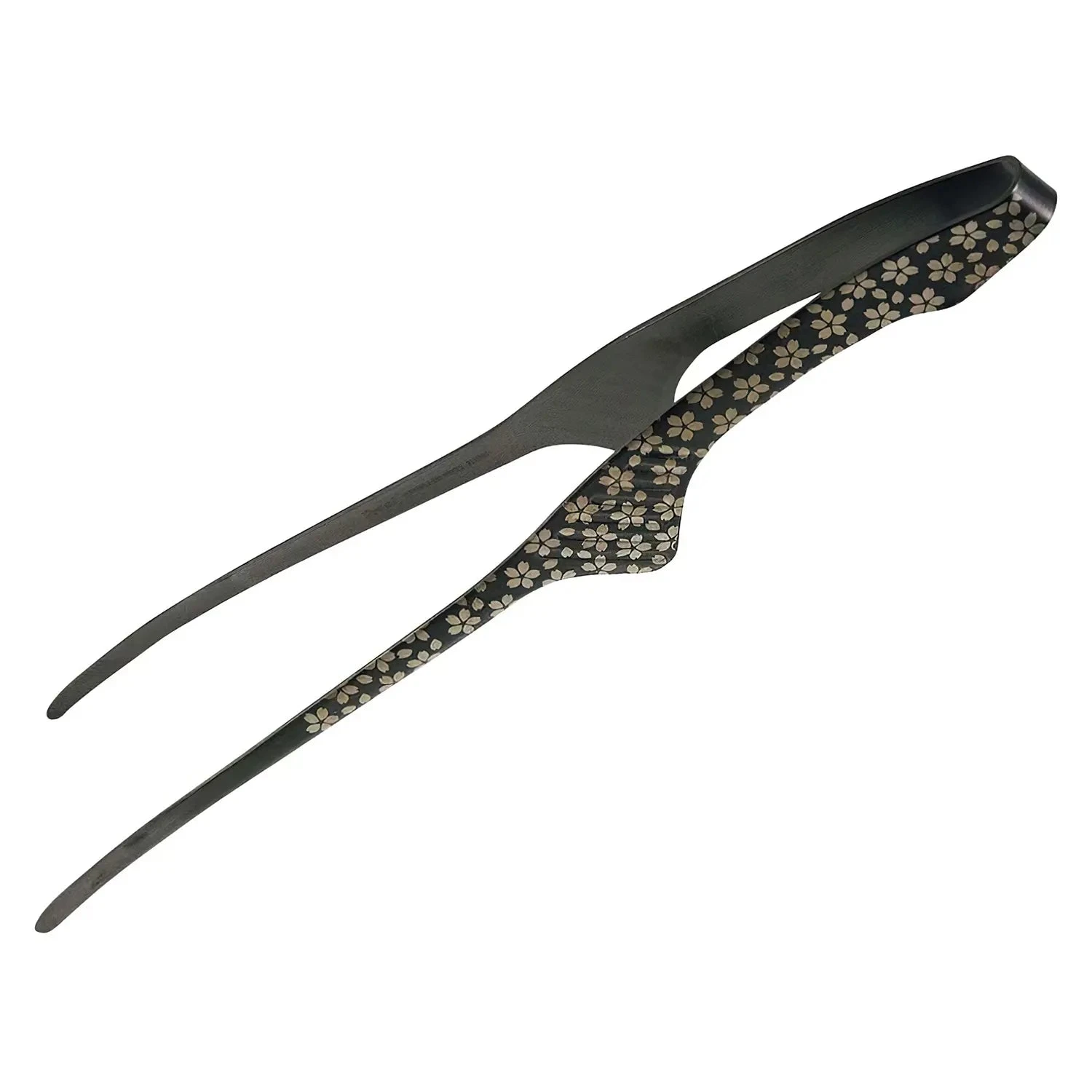 EBM Stainless Steel Clever Chopstick Tongs Black 2 EBM Stainless Steel Clever Chopstick Tongs Black - Image 2