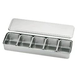 EBM Stainless Steel Yakumi Seasoning Container -Kitchen Supplies EBMStainlessSteelYakumiSeasoningContainer003934 5