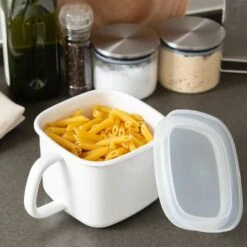 FUJIHORO Enamel Miso Food Container -Kitchen Supplies FUJIHOROEnamelMisoFoodContainerN KP 3