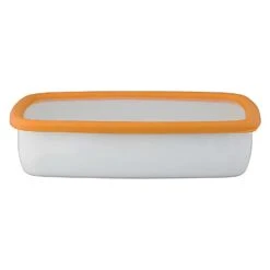 FUJIHORO Konte Enamel Shallow Food Container 26 FUJIHORO Konte Enamel Shallow Food Container -Kitchen Supplies FUJIHOROKonteEnamelShallowFoodContainerKE S AB 10