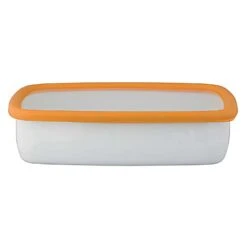 FUJIHORO Konte Enamel Shallow Food Container 25 FUJIHORO Konte Enamel Shallow Food Container -Kitchen Supplies FUJIHOROKonteEnamelShallowFoodContainerKE S AB 9