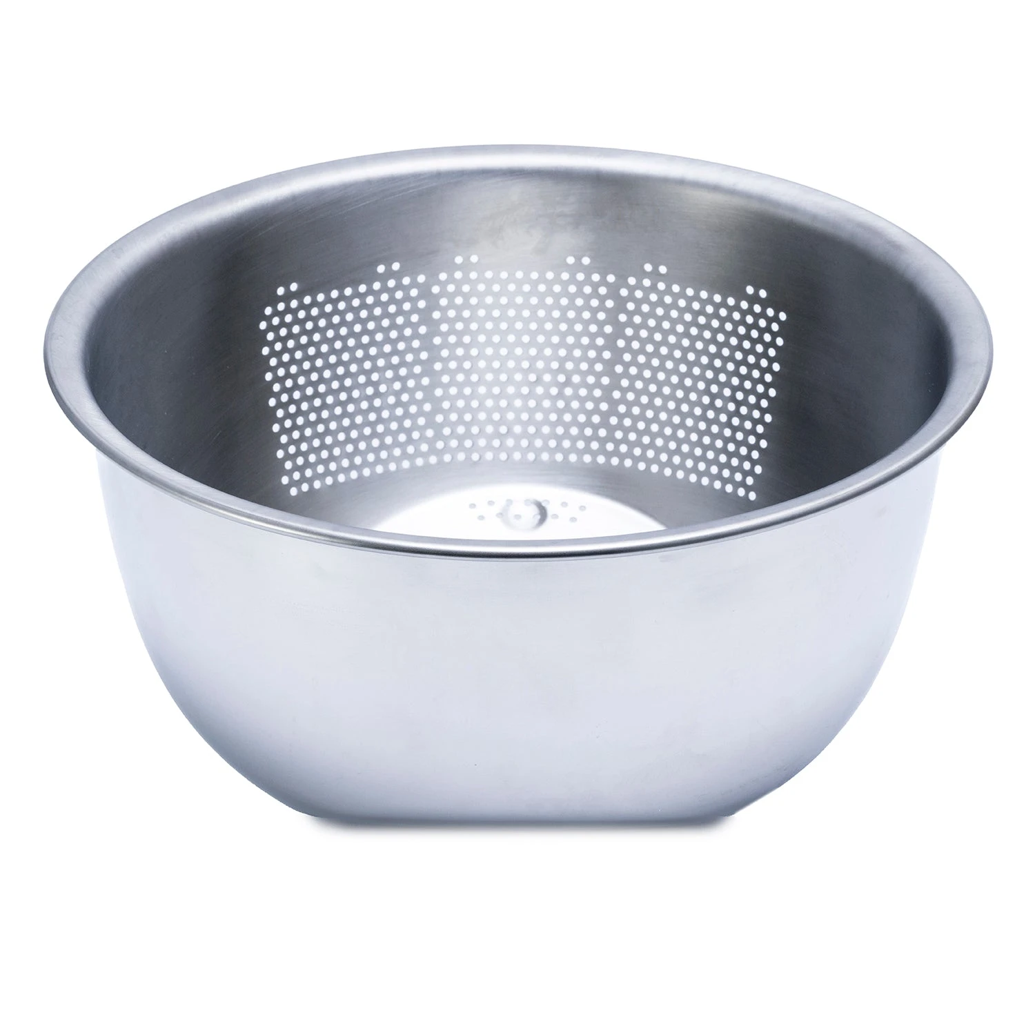 Fujii Stainless Steel 3-Way Rice Washing Bowl With Perforated Strainer 21.5cm 1 Fujii Stainless Steel 3-Way Rice Washing Bowl With Perforated Strainer 21.5cm