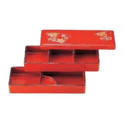 Fukui Craft ABS Resin Two-Tier Bento Lunch Box