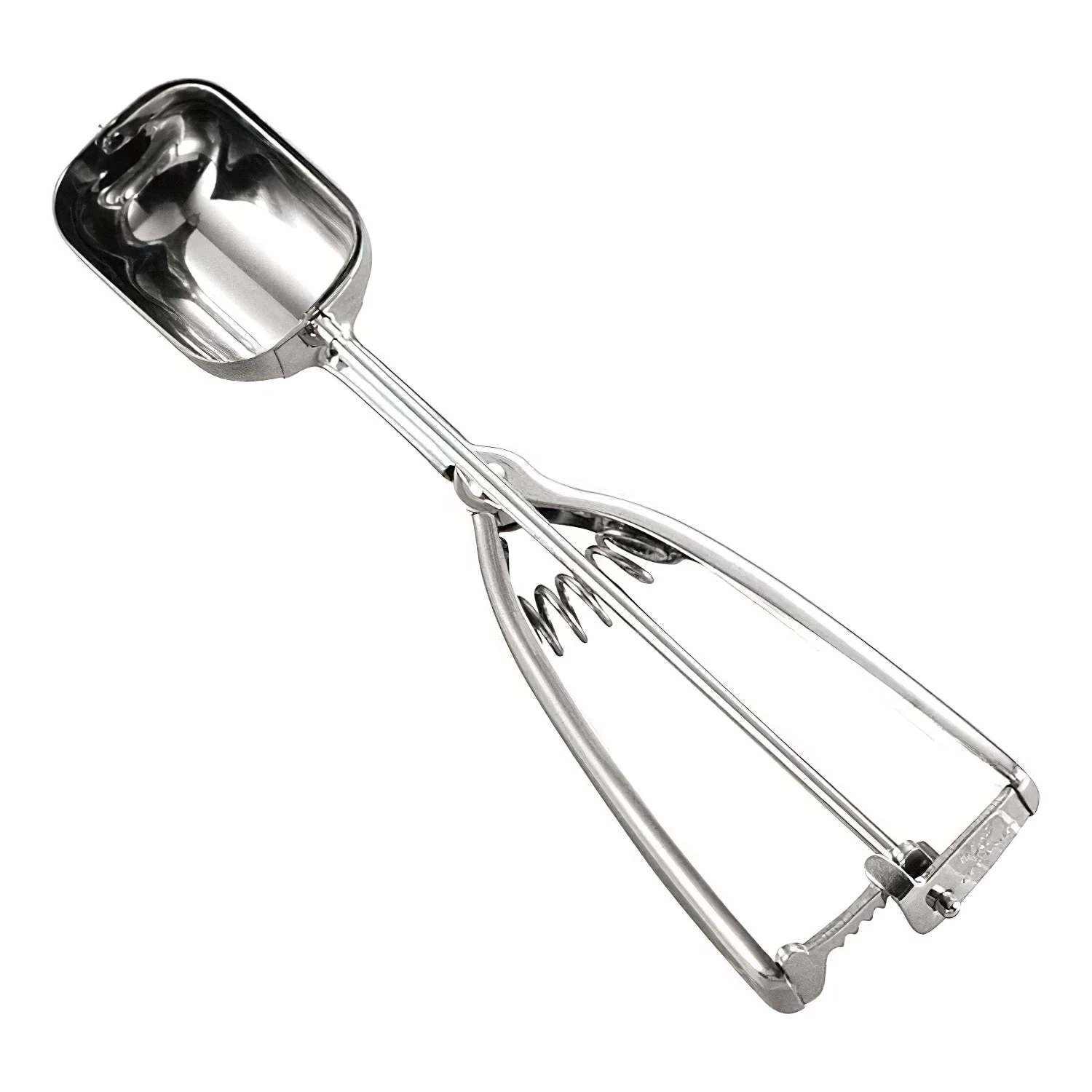 GS Stainless Steel Oval-Shaped Ice Cream Scoop 1 GS Stainless Steel Oval-Shaped Ice Cream Scoop