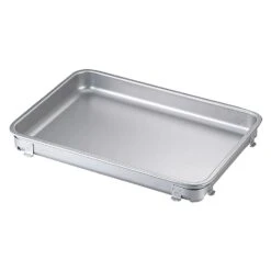 Ikeda Anodized Aluminium Stackable Tray For Gyoza & Perishables