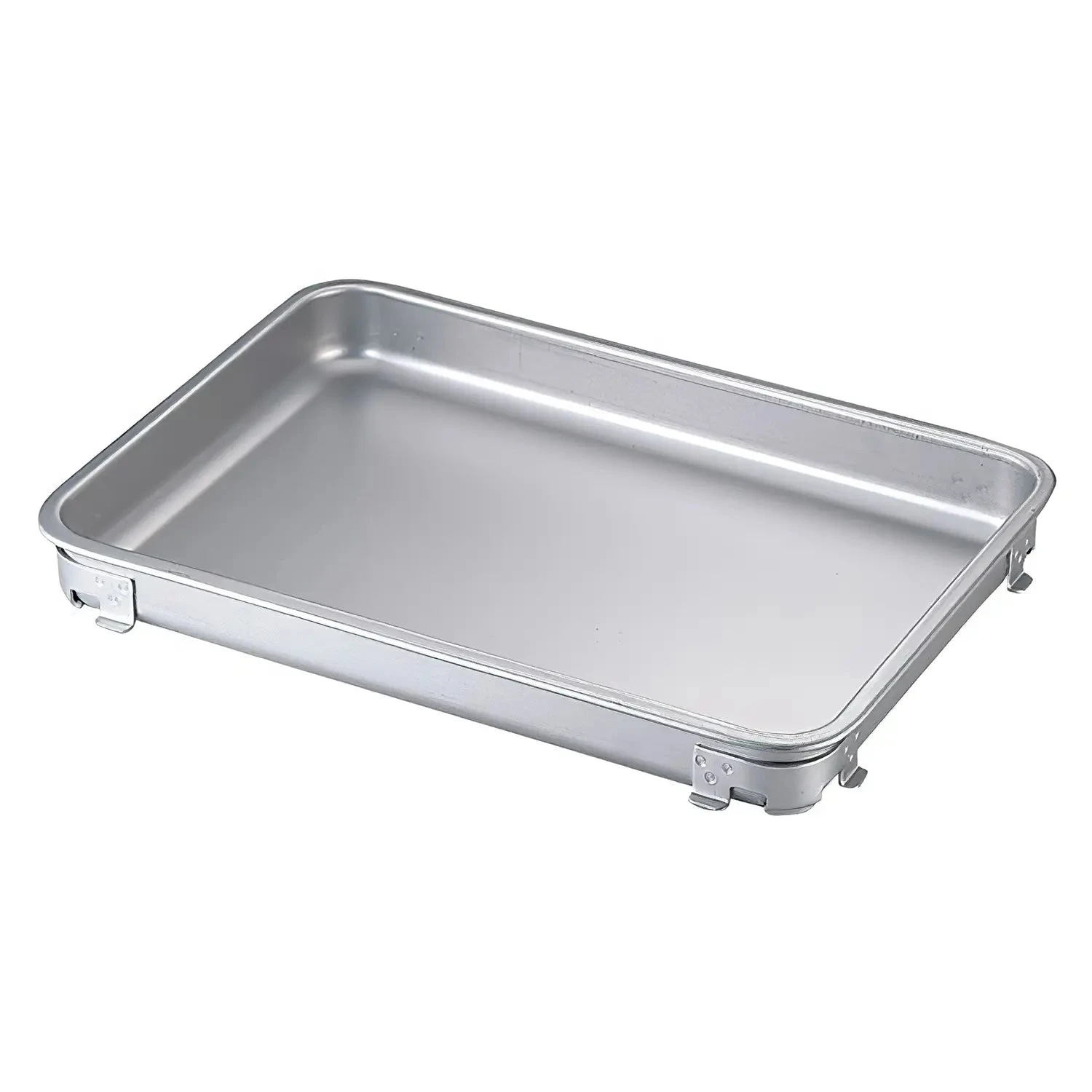 Ikeda Anodized Aluminium Stackable Tray For Gyoza & Perishables 1 Ikeda Anodized Aluminium Stackable Tray For Gyoza & Perishables