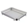 Ikeda Stainless Steel Antibacterial Fluororesin-coated Stackable Tray For Perishables