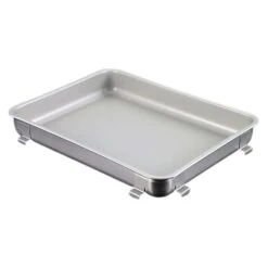 Ikeda Stainless Steel Antibacterial Fluororesin-coated Stackable Tray For Perishables