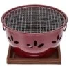 Ikenaga Aluminium Brown Charcoal Konro Grill