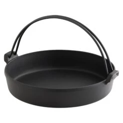 Iwachu Nambu Cast Iron Sukiyaki Pan With Handle