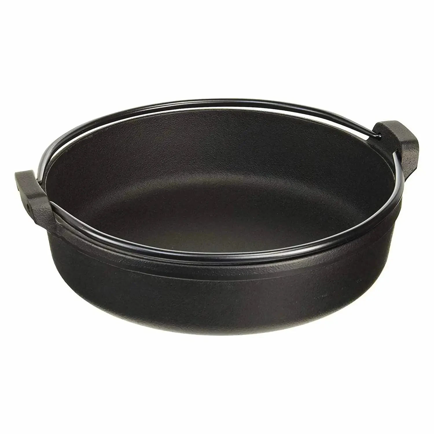 Iwachu Nambu Cast Iron Sukiyaki Pan With Handle 3 Iwachu Nambu Cast Iron Sukiyaki Pan With Handle - Image 3