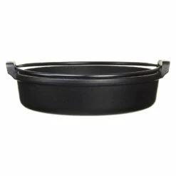 Iwachu Nambu Cast Iron Sukiyaki Pan With Handle 11 Iwachu Nambu Cast Iron Sukiyaki Pan With Handle -Kitchen Supplies IwachuNambuCastIronSukiyakiPanwithHandle 4