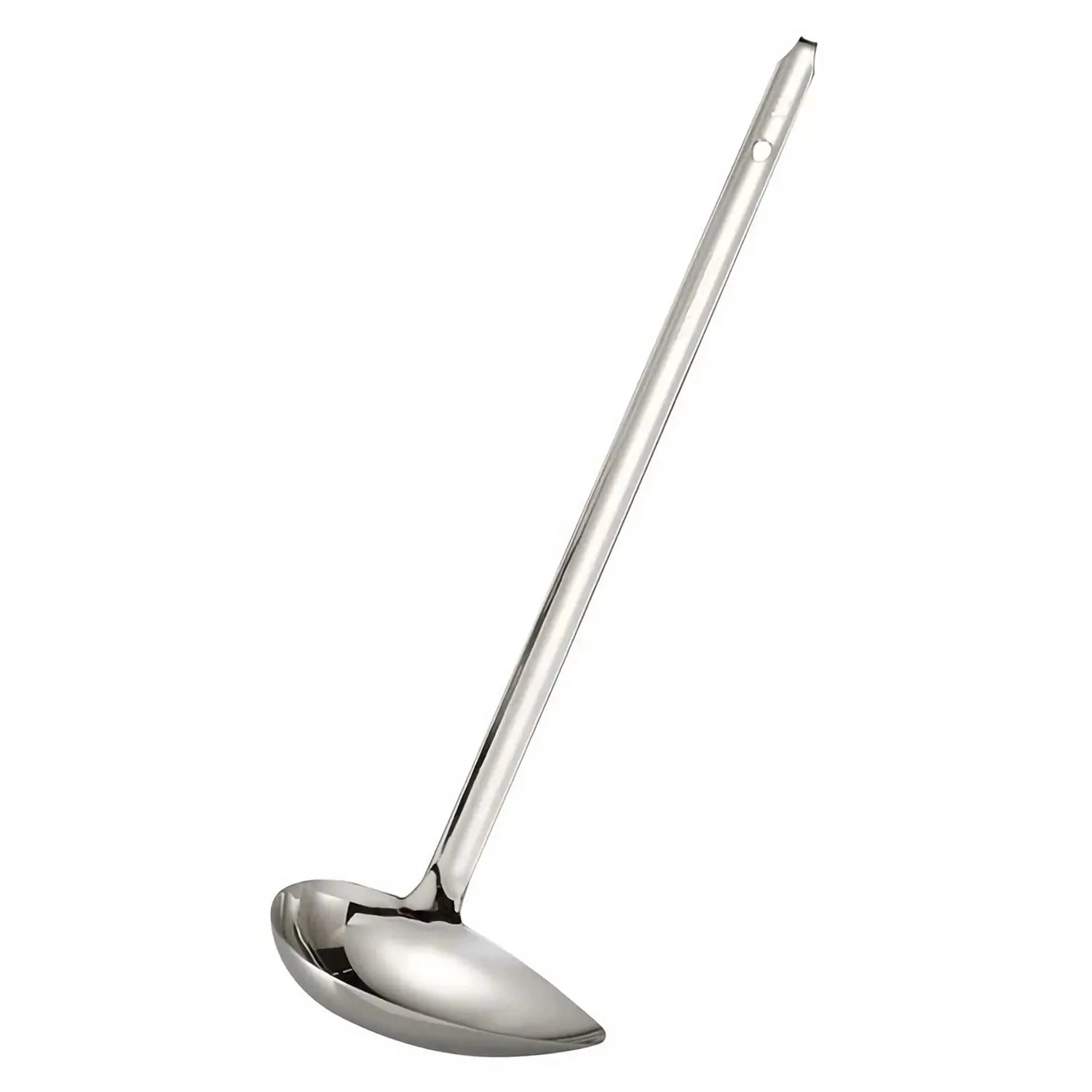 KOINU Stainless Steel Side-Scooping Ladle 1 KOINU Stainless Steel Side-Scooping Ladle