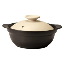 M.STYLE Karl Ceramic Induction Donabe Casserole -Kitchen Supplies M.STYLEKarlCeramicInductionDonabeCasseroleKAL0208BE 3