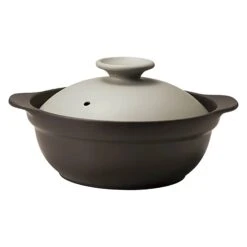 M.STYLE Karl Ceramic Induction Donabe Casserole -Kitchen Supplies M.STYLEKarlCeramicInductionDonabeCasseroleKAL0208BE 4