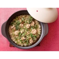 M.STYLE Karl Ceramic Induction Donabe Casserole -Kitchen Supplies M.STYLEKarlCeramicInductionDonabeCasseroleKAL0208BE 7