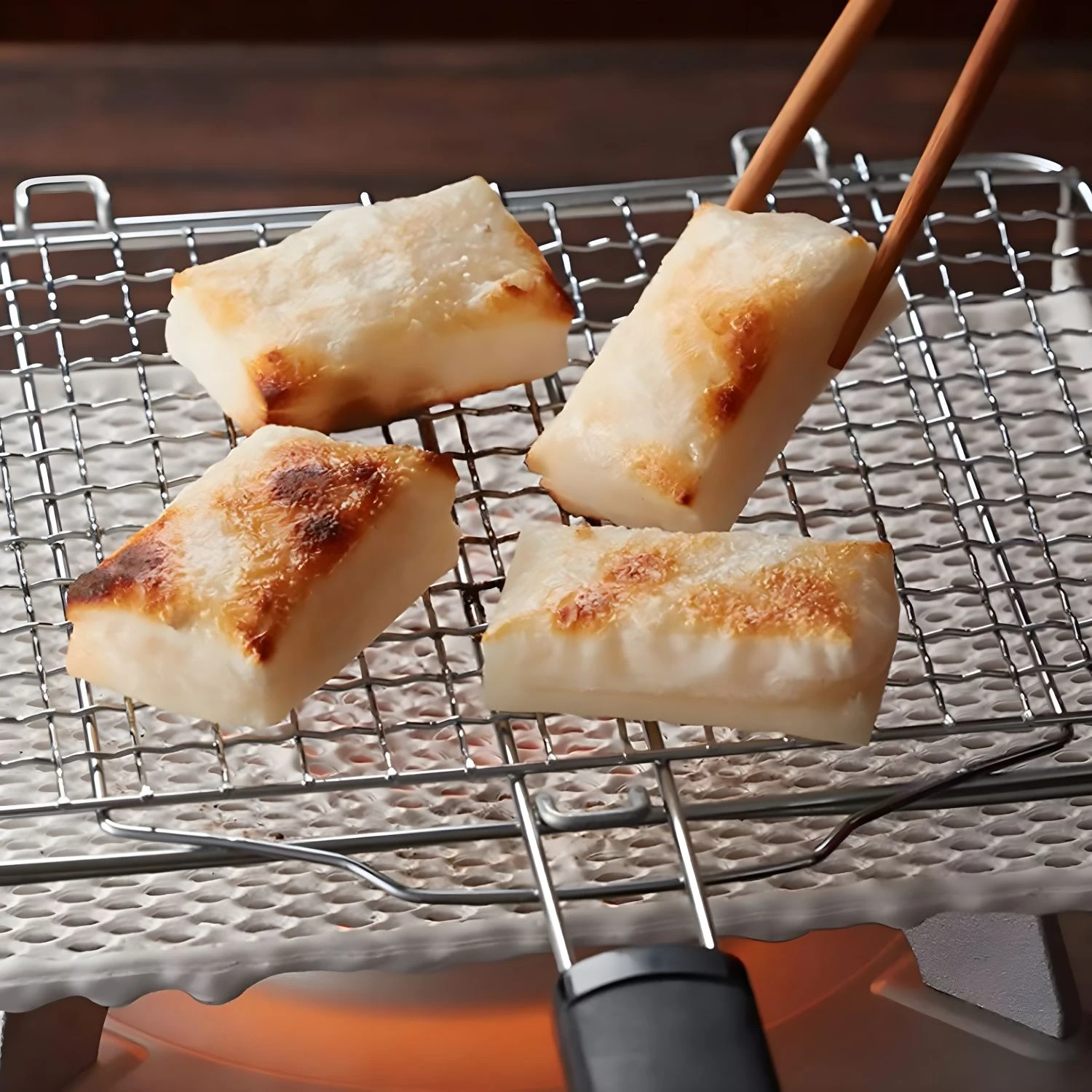 Mannen Woven Wire Rack Ceramic Far-Infrared Cooking Barbecue Grill Mesh 4 Mannen Woven Wire Rack Ceramic Far-Infrared Cooking Barbecue Grill Mesh - Image 4