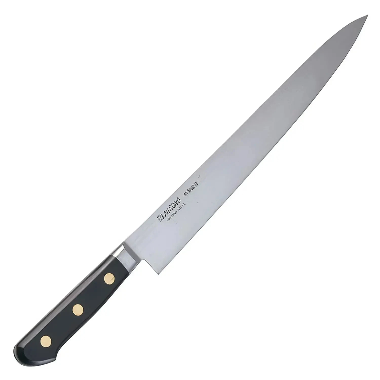 Misono EU Swedish Carbon Steel Sujihiki Knife 1 Misono EU Swedish Carbon Steel Sujihiki Knife