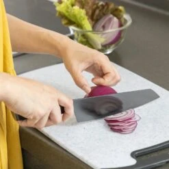 NiNJA Molybdenum Vanadium Steel Santoku Knife -Kitchen Supplies NiNJAMolybdenumVanadiumSteelSantokuKnifeNJ 001 9