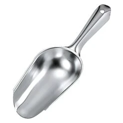 Nihon Metal Works IKD Antibacterial Stainless Steel Ice Scoop