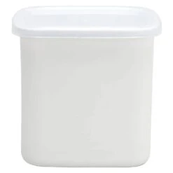 Noda Horo White Series Enamel Square Food Containers With Lid 9 Noda Horo White Series Enamel Square Food Containers With Lid -Kitchen Supplies NodaHoroWhiteSeriesEnamelSquareFoodContainerswithLid 3