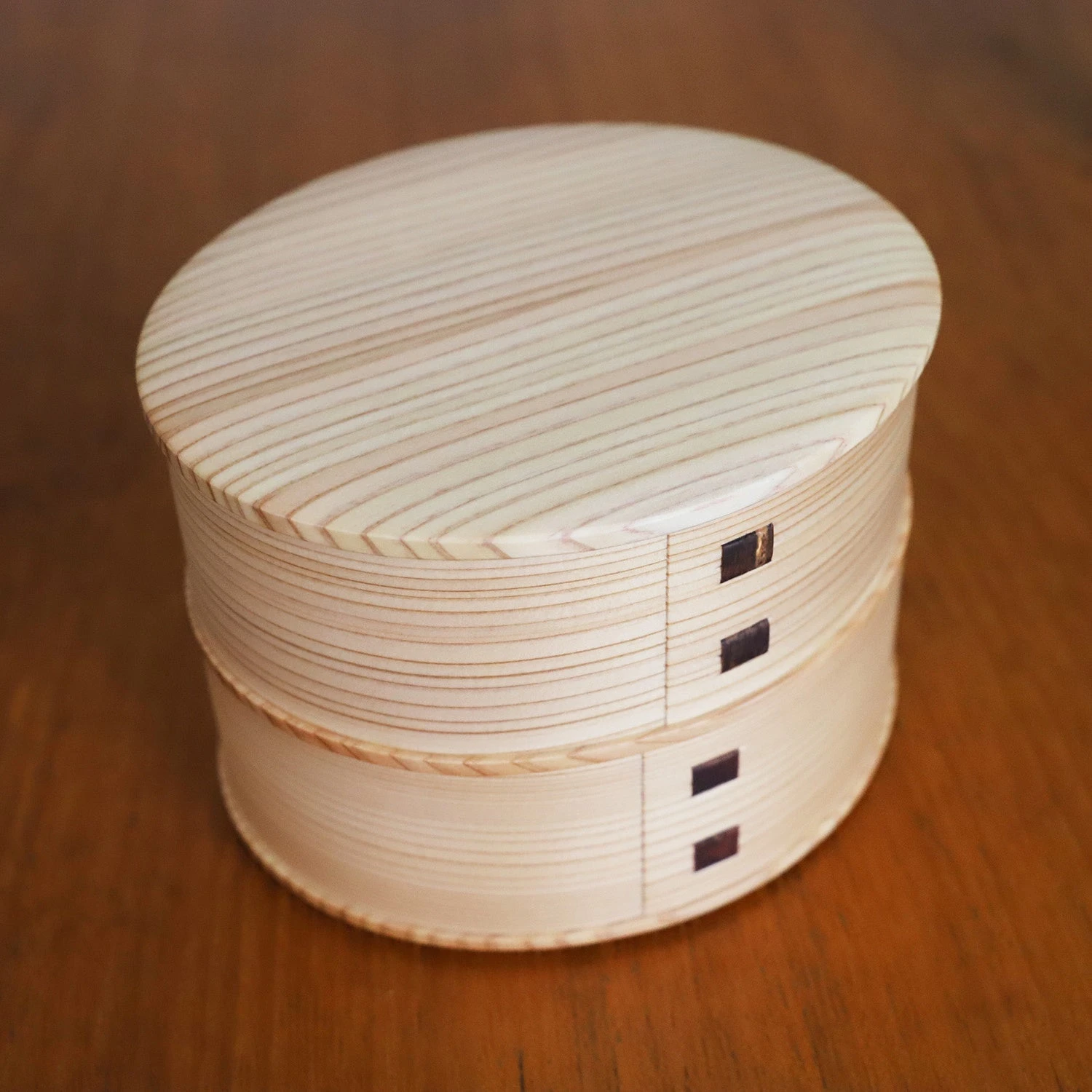 Odate Magewappa Hina Two-Tier Bento Lunch Box 7 Odate Magewappa Hina Two-Tier Bento Lunch Box - Image 7