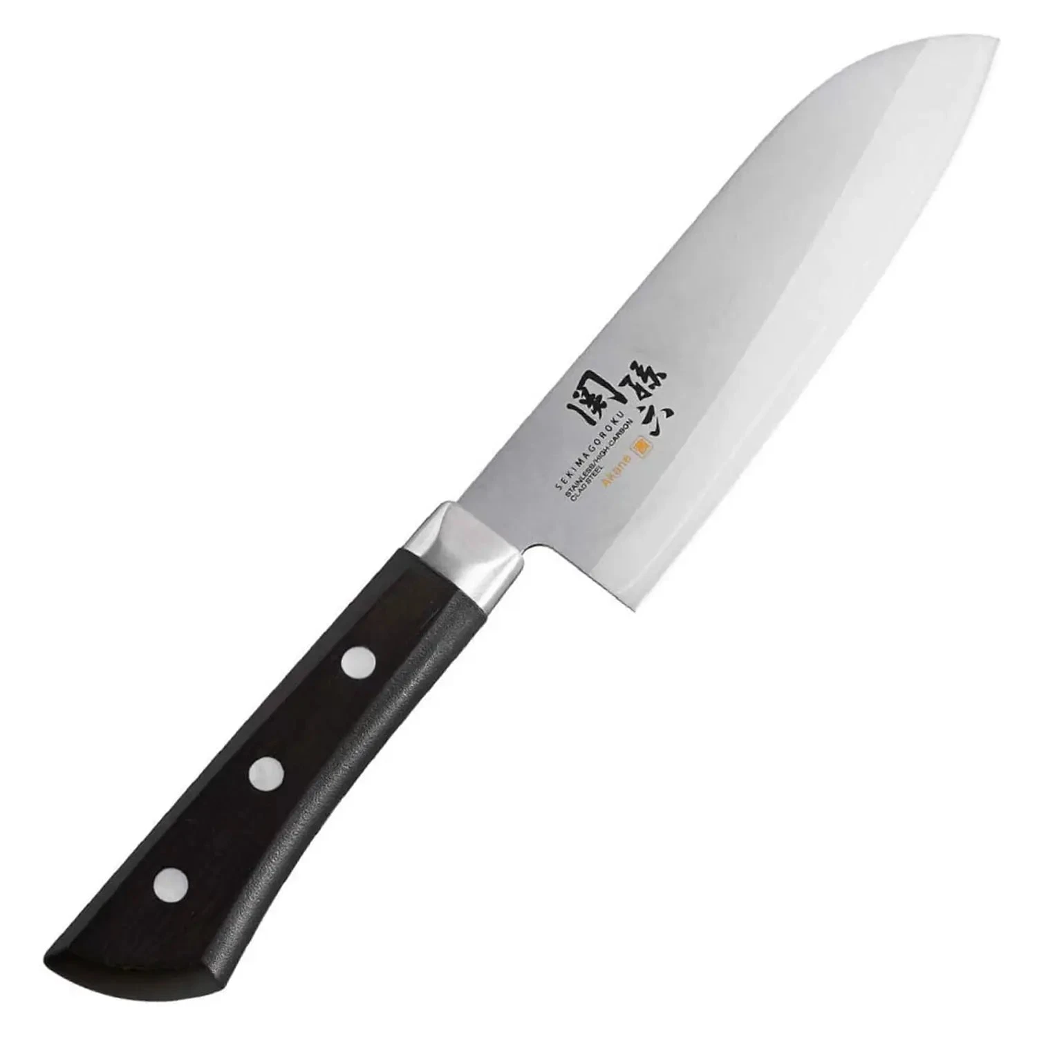 Kai Seki Magoroku Akane Stainless Steel Santoku Knife 1 Kai Seki Magoroku Akane Stainless Steel Santoku Knife