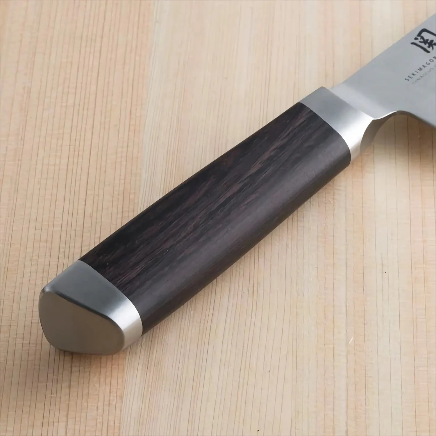 Kai Seki Magoroku Damascus Stainless Steel Nakiri Knife 3 Kai Seki Magoroku Damascus Stainless Steel Nakiri Knife - Image 3