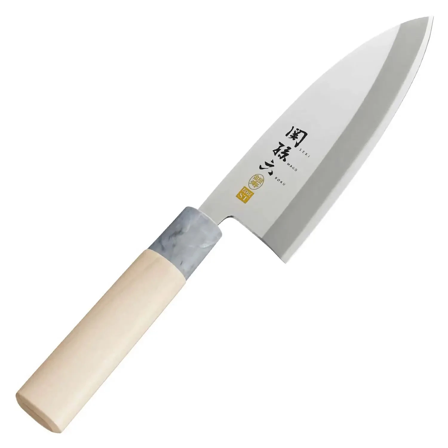 Kai Seki Magoroku Ginju ST Stainless Steel Deba Knife 2 Kai Seki Magoroku Ginju ST Stainless Steel Deba Knife - Image 2