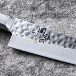 Kai Seki Magoroku Imayo Molybdenum Vanadium Stainless Steel Petty Knife Hammer Finish -Kitchen Supplies SekiMagorokuImayoMolybdenumVanadiumStainlessSteelPettyKnifeHammerFinishAB5461 3