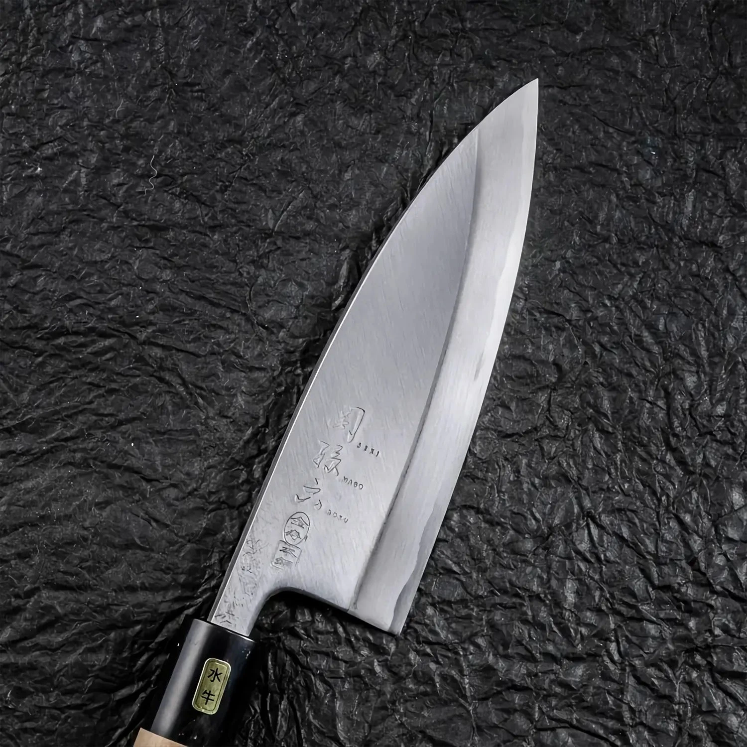Kai Seki Magoroku Kinju Honhagane Steel Deba Knife 3 Kai Seki Magoroku Kinju Honhagane Steel Deba Knife - Image 3