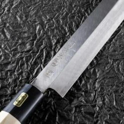 Kai Seki Magoroku Kinju Honhagane Steel Sashimi Yanagiba Knife 8 Kai Seki Magoroku Kinju Honhagane Steel Sashimi Yanagiba Knife -Kitchen Supplies SekiMagorokuKinjuHonhaganeSteelSashimiYanagibaKnifeAK5219 4