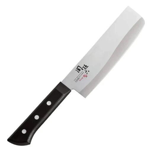 Kai Seki Magoroku Moegi Stainless Steel Nakiri Knife