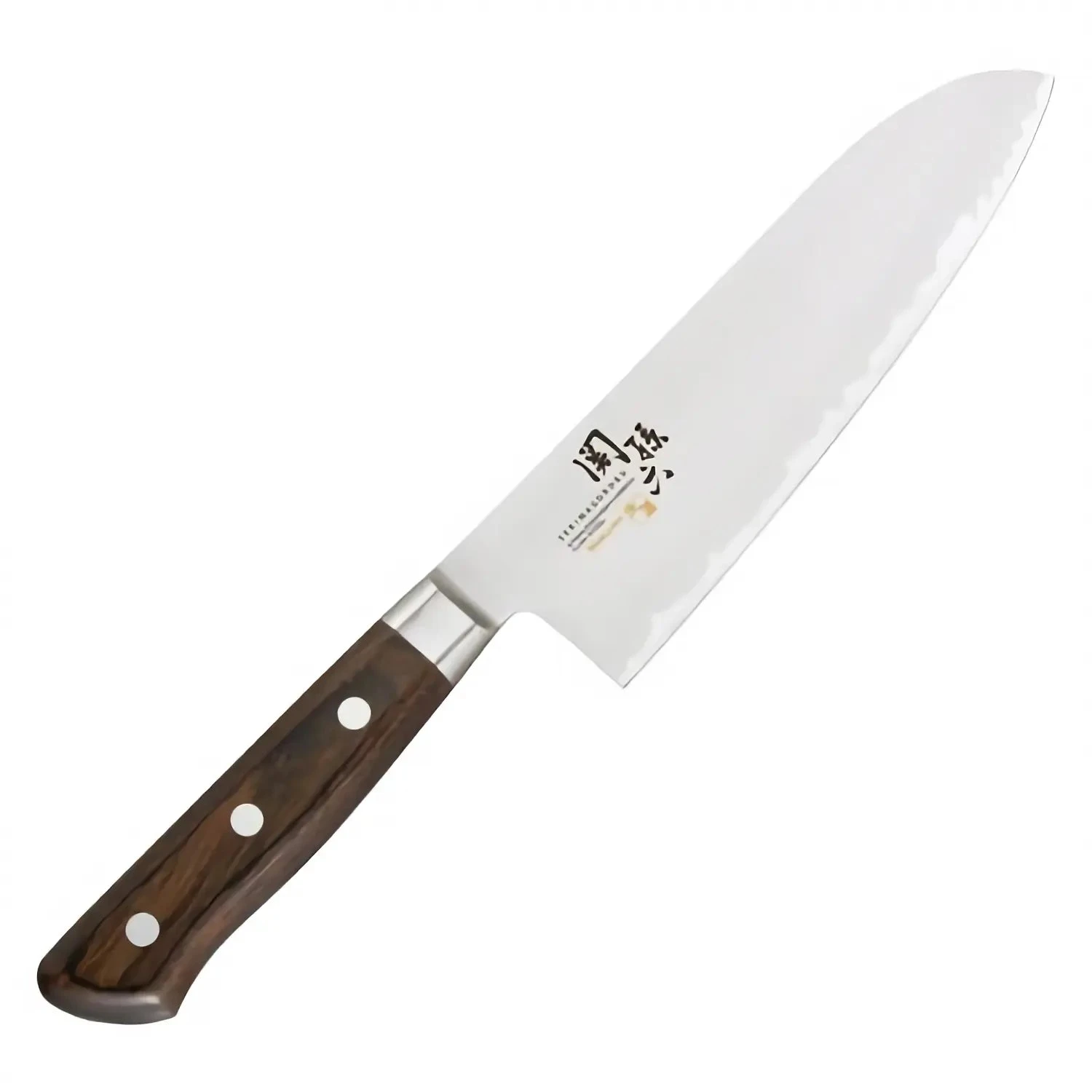 Kai Seki Magoroku Mokuren Stainless Steel Santoku Knife 1 Kai Seki Magoroku Mokuren Stainless Steel Santoku Knife