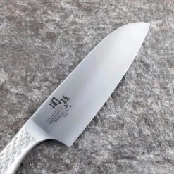 Kai Seki Magoroku Shousou Stainless Steel Santoku Knife 7 Kai Seki Magoroku Shousou Stainless Steel Santoku Knife -Kitchen Supplies SekiMagorokuShousouStainlessSteelSantokuKnifeAB5162 3