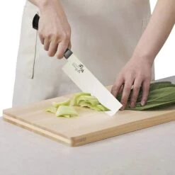 Kai Seki Magoroku Wakatake Stainless Steel Nakiri Knife -Kitchen Supplies SekiMagorokuWakatakeStainlessSteelNakiriKnifeAB5424 4