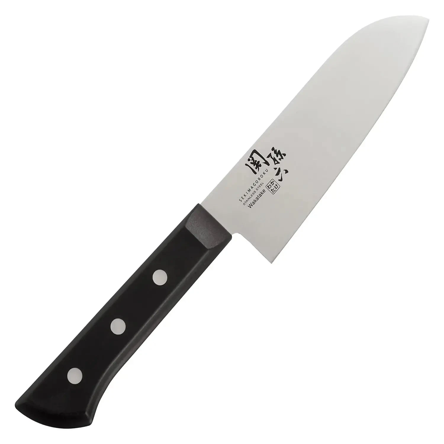 Kai Seki Magoroku Wakatake Stainless Steel Santoku Knife 1 Kai Seki Magoroku Wakatake Stainless Steel Santoku Knife