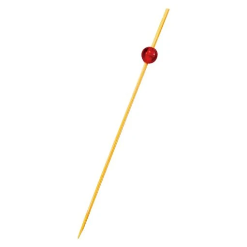 Shindoh Bamboo Food Picks With Bead 50 Count