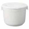 Shinkigosei Polypropylene Nukazuke Pickle Storage Container Beige