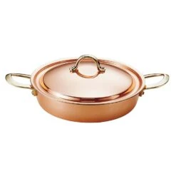 Shinkoukinzoku Play Cooking Pure Copper Casserole